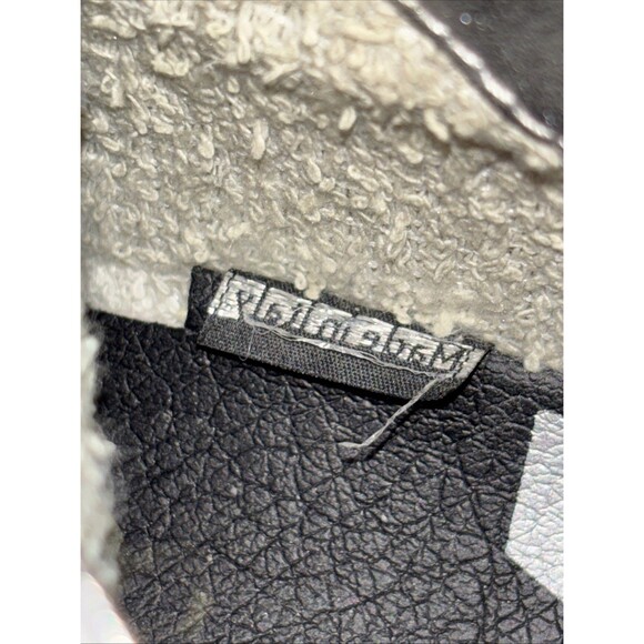 P448 White Leather Snakeskin Detail Low Top Lace-Up Sneakers Women's Size 39 - Picture 15 of 15